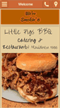 Mobile Screenshot of littlepigsbbqmauldin.com